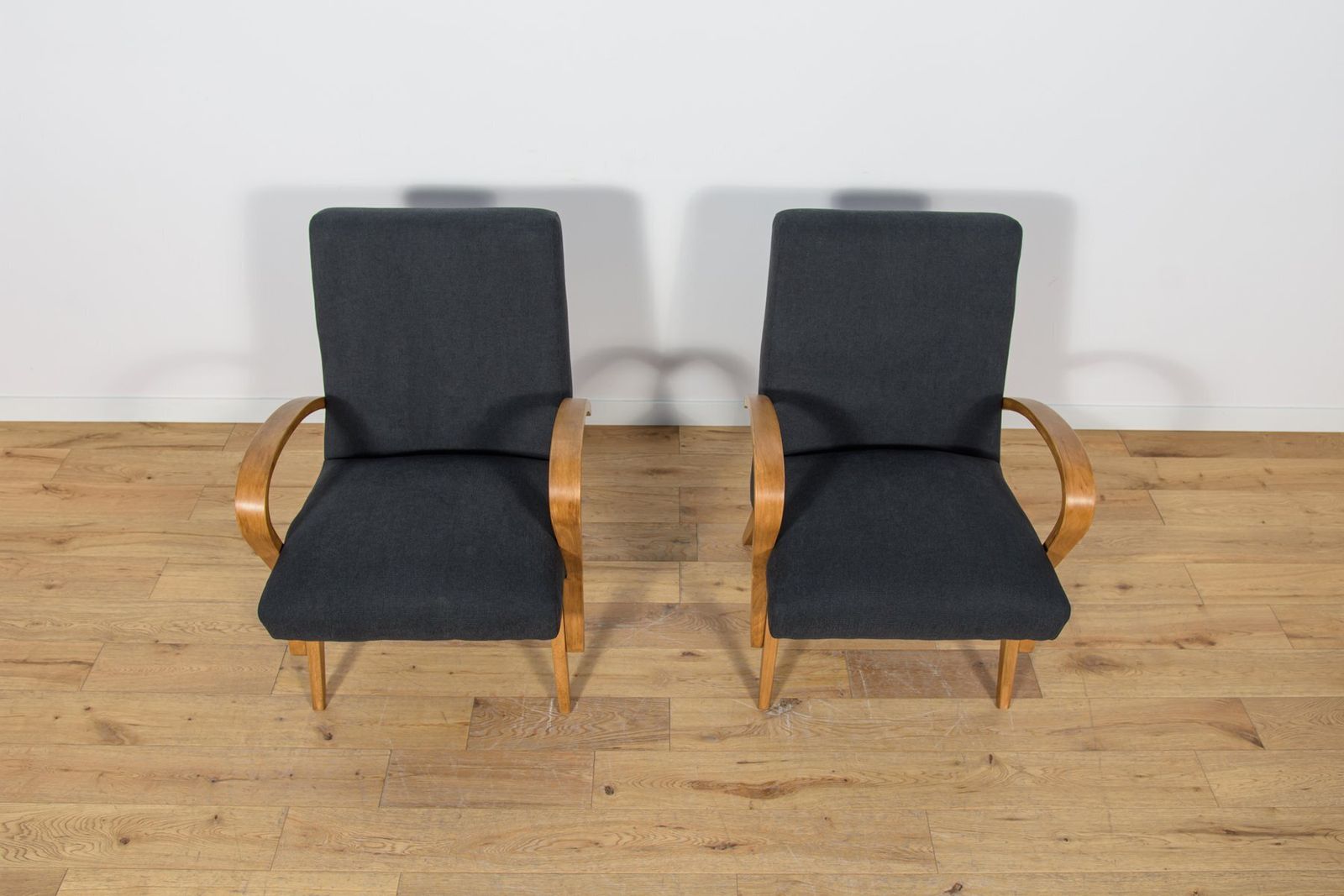 Mid Century Armchairs, Former Czechoslovakia, 1960s, Set Of 2 photo vinterior