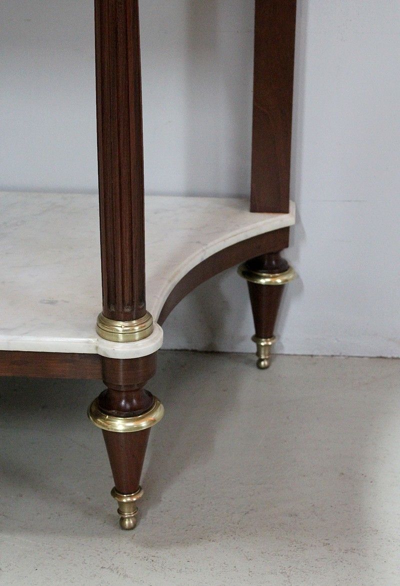 4211.67 Louis XVI Trapezoidal Console 18th Century photo
