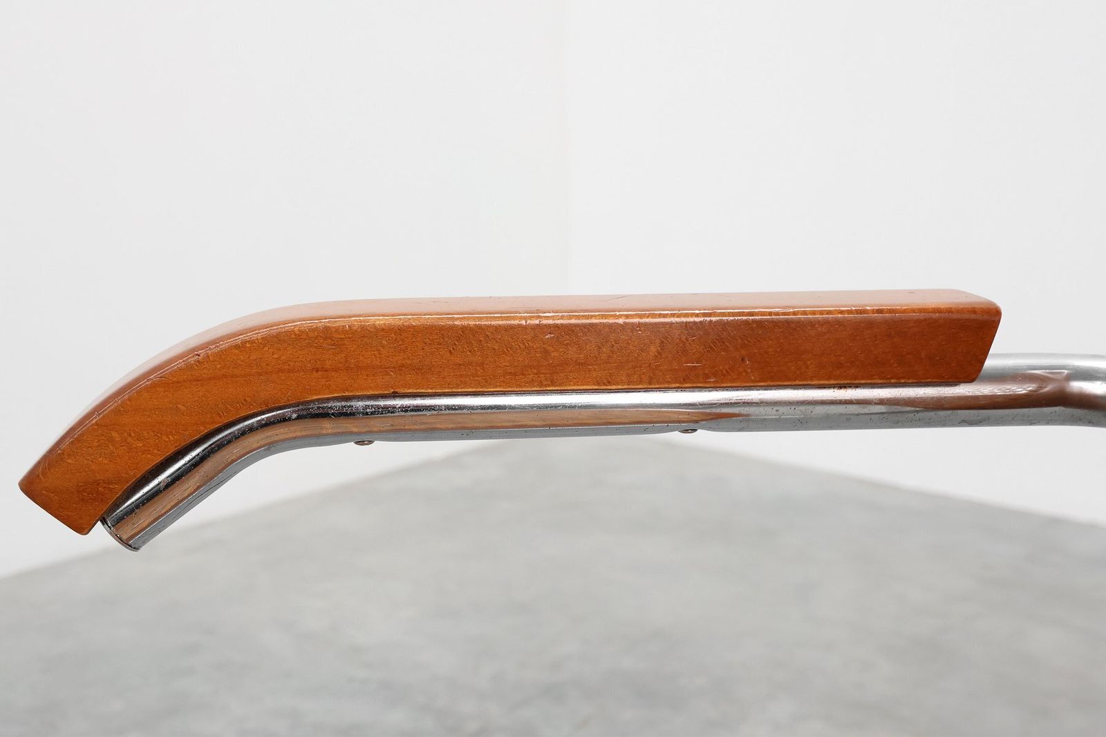 Bauhaus Armchair In Tubular Steel, Wood And Rattan, 1920 photo furniture