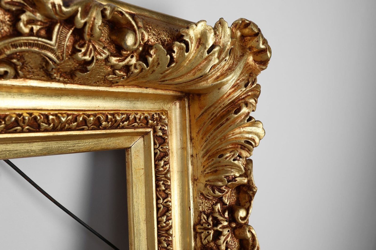 Louis XV Gilded Frame, Belgium, 1850s photo buy