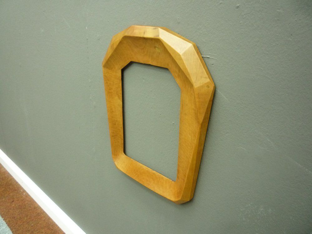 Anthroposophical Photo Frame Made Of Linden Wood By Siegfried Pütz, 1920s photo Home Decor