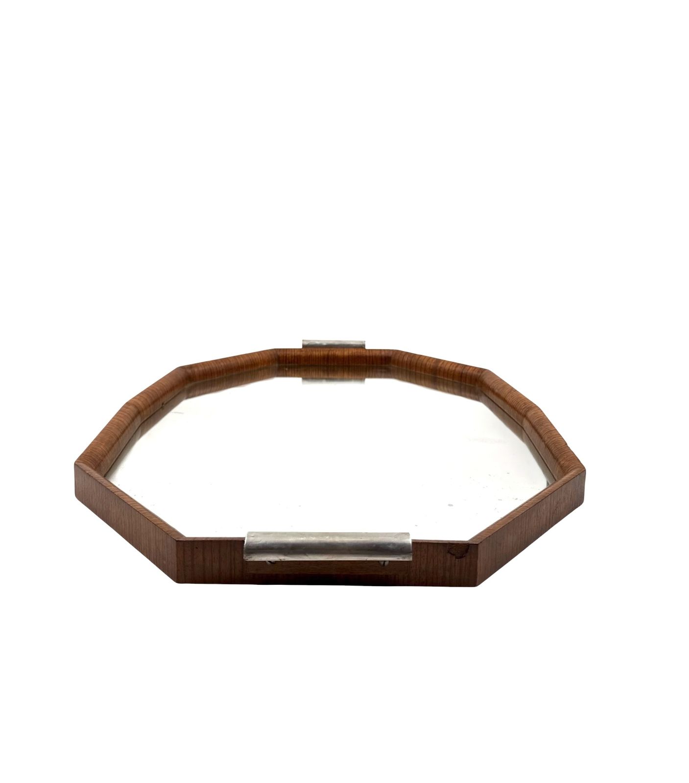 photo for sale Mid Century Modern Mirrored Tray, Brazil 1960s