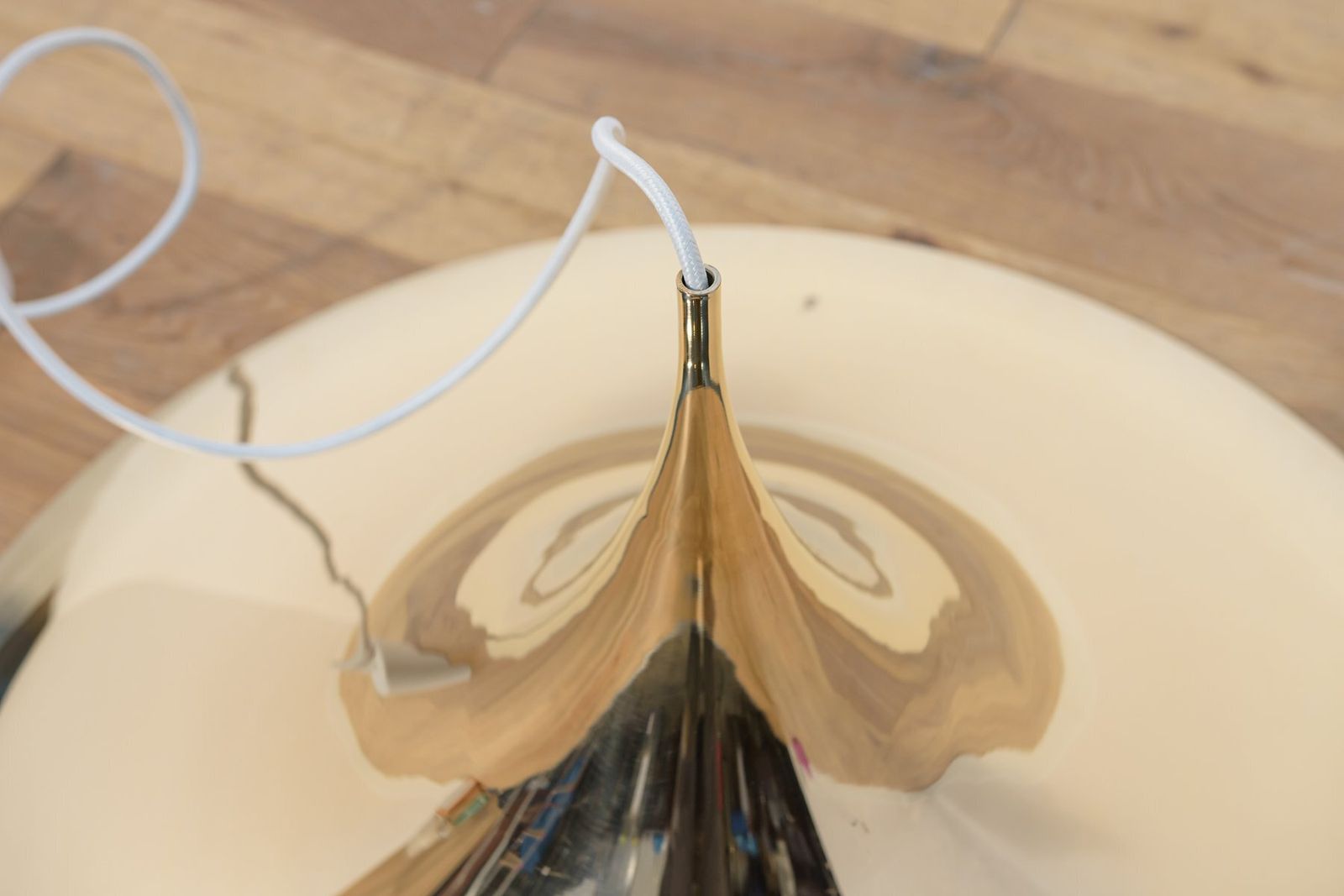Semi Pendant Lamp By Claus Bonderup & Torsten Thorup For Fog & Mørup, 1960s photo vintage