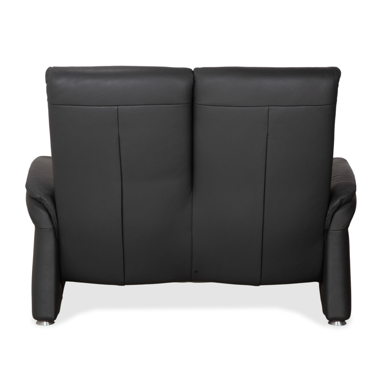 Mobilier Canapé 2 places Mondo Varia en cuir, anthracite foncé photo