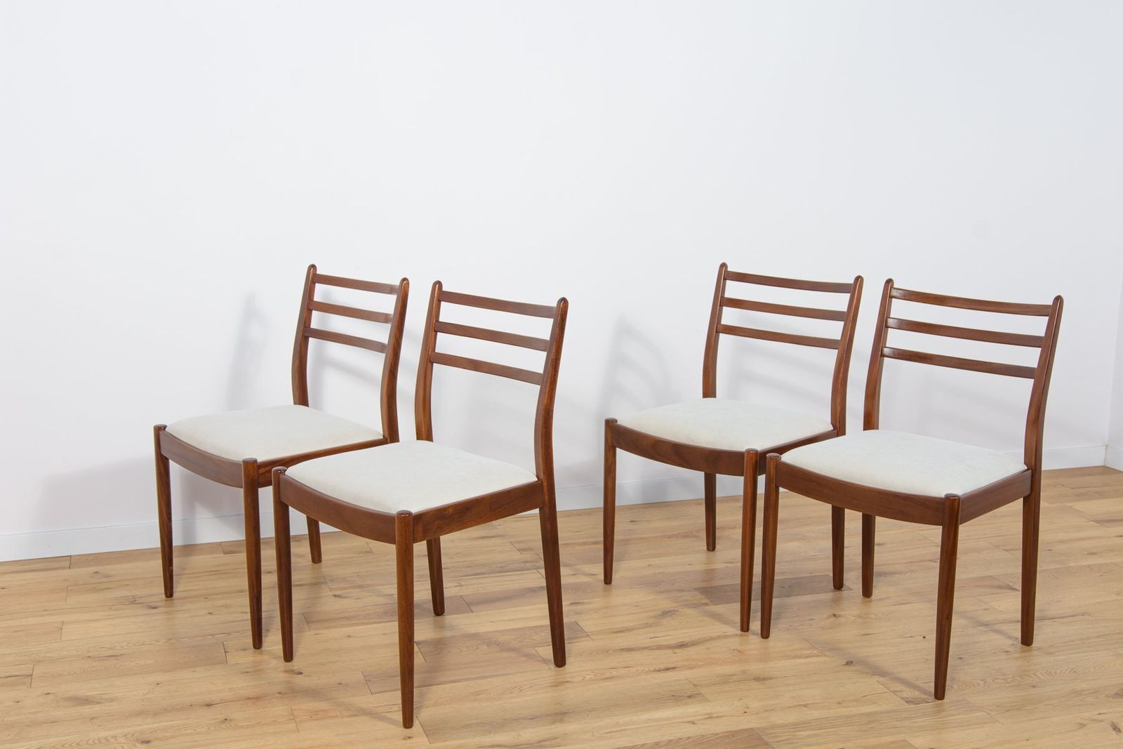 Mid Century Teak Dining Chairs By Victor Wilkins For G Plan, 1960s, Set Of 4 photo furniture