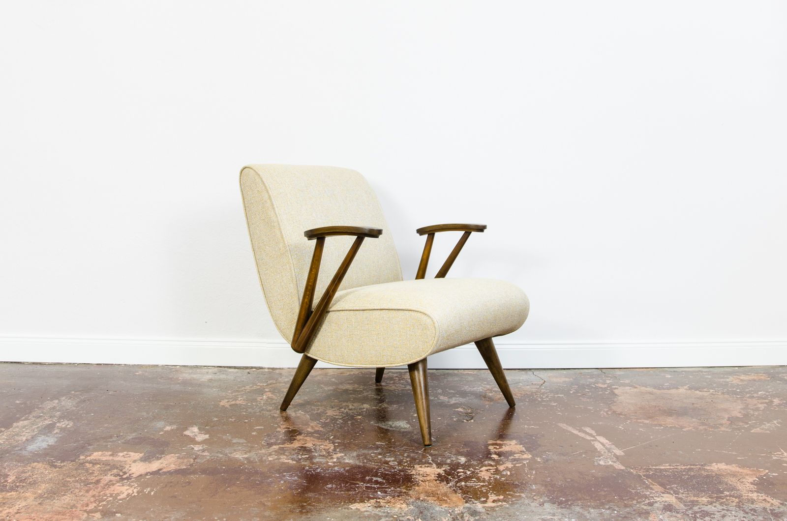 Mid Century Armchair "300 110" By Gfm, Poland, 1960s photo 1800.0