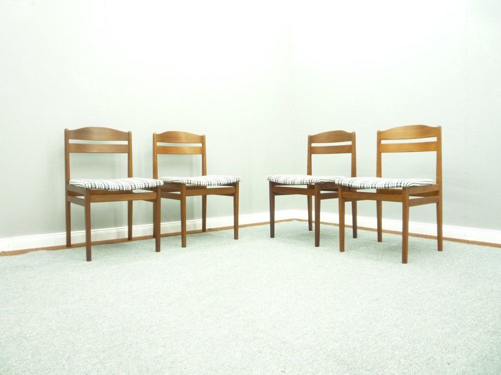 Danish Teak Dining Chairs By Boltinge Møbelfabrik, 1960s, Set Of 4 photo for sale