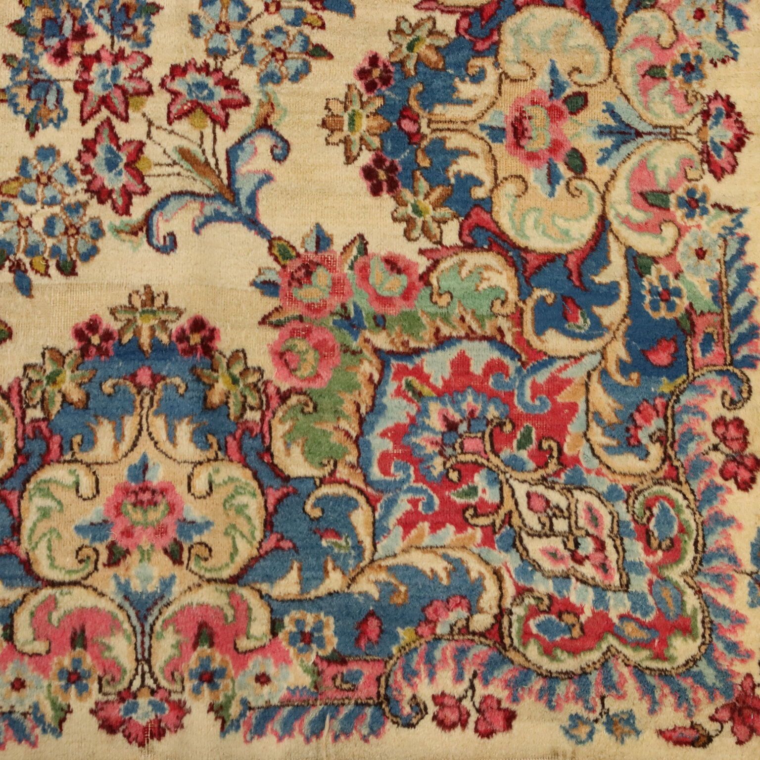 Antiqueasian Carpet Cotton Heavy Knot Handmade 108 X 73 In photo 270.0