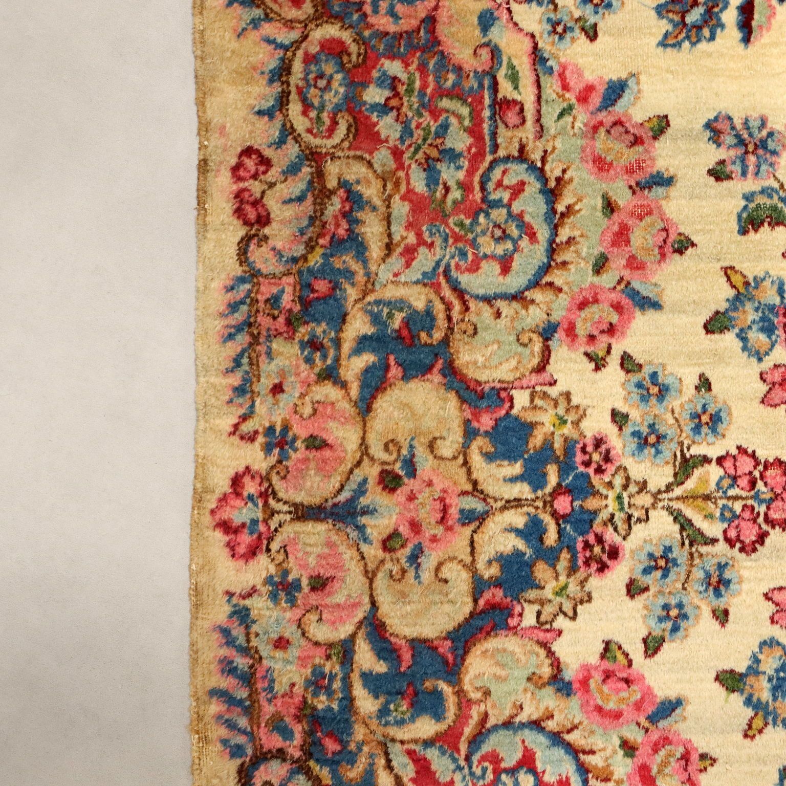 Antiqueasian Carpet Cotton Heavy Knot Handmade 108 X 73 In photo vinterior