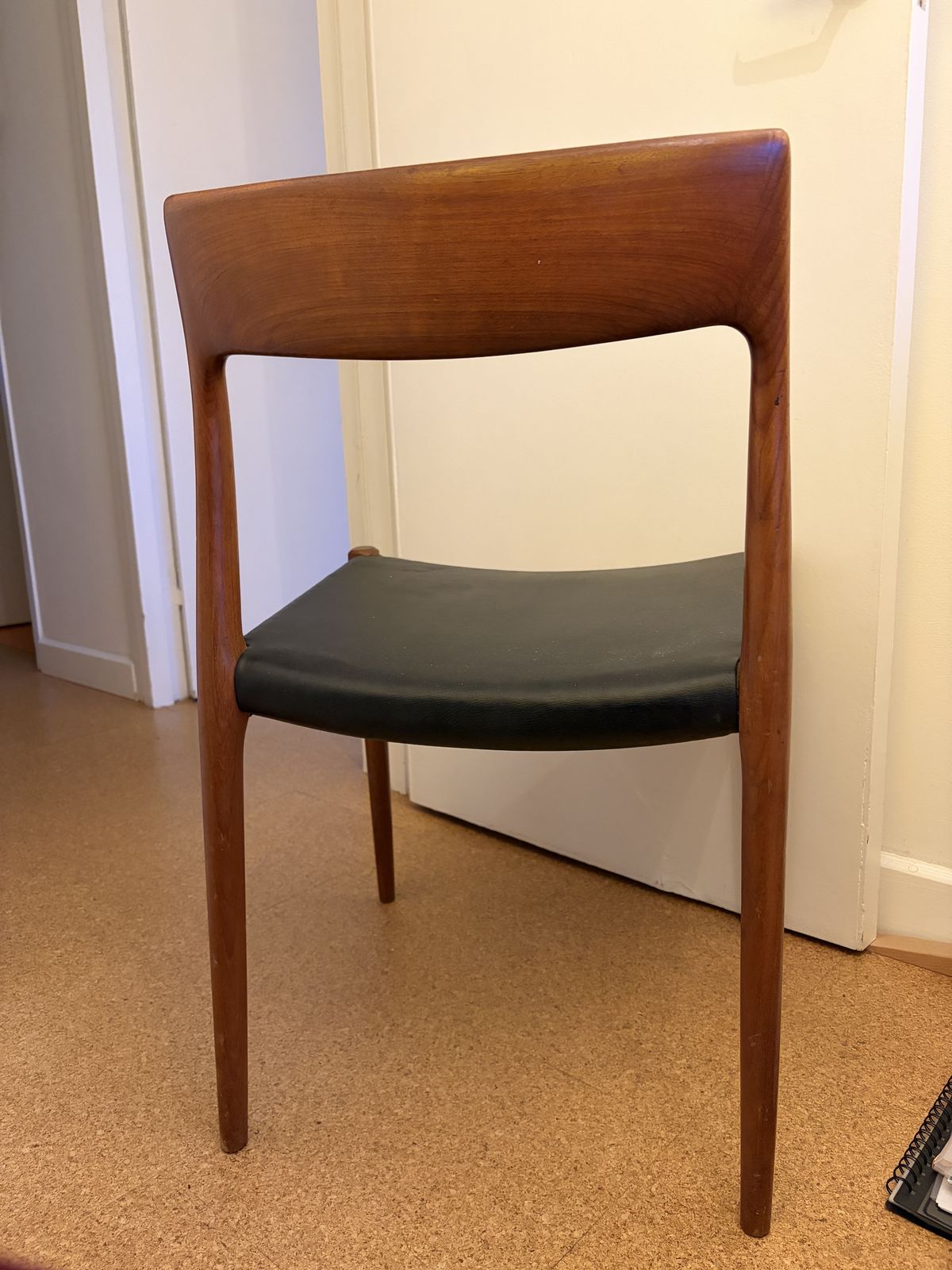 Pair Of "Model 77" Dining Chairs By Niels Otto Møller photo for sale