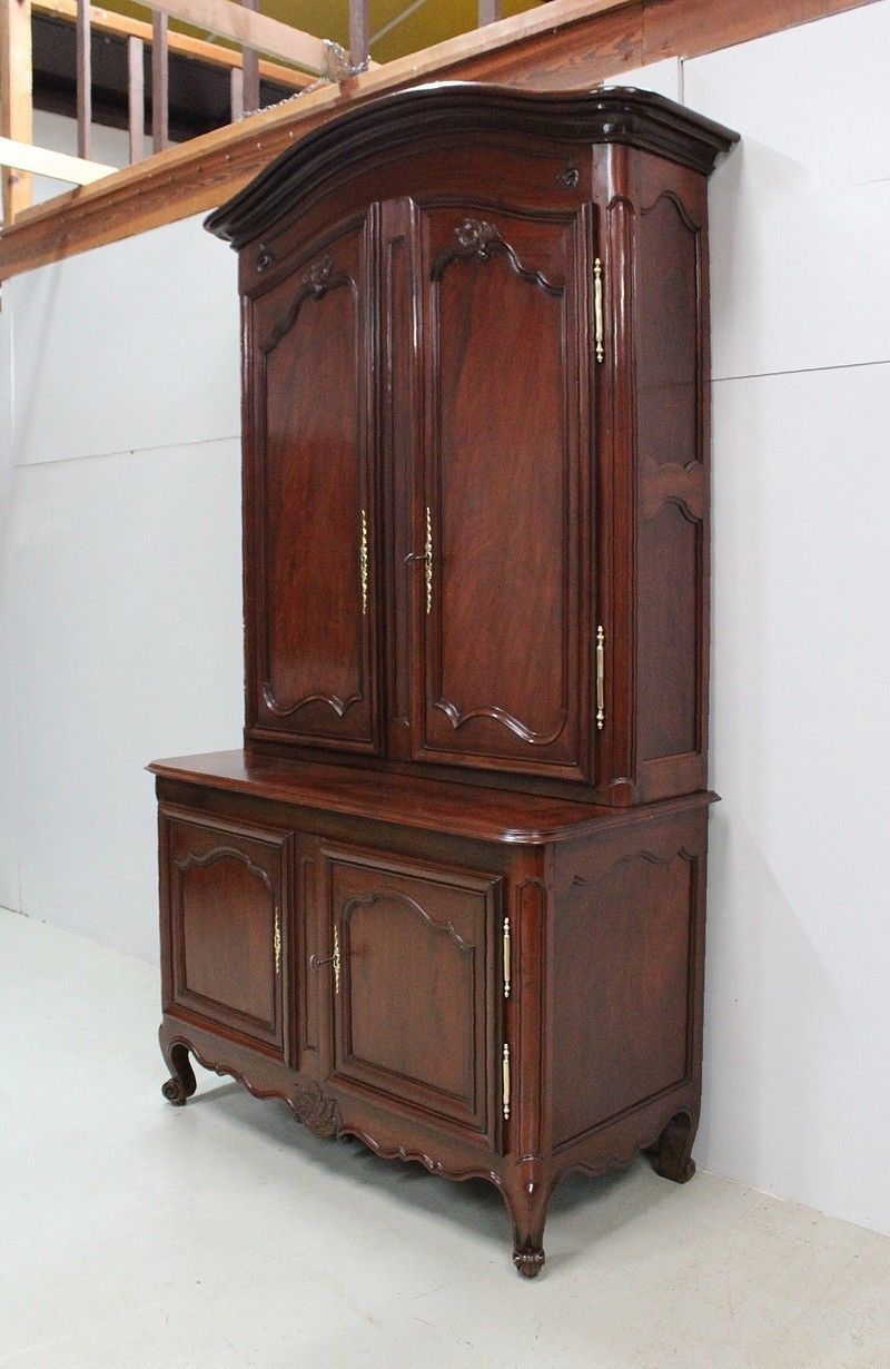 Buffet Two Body Port Louis XV, 18th Century photo for sale