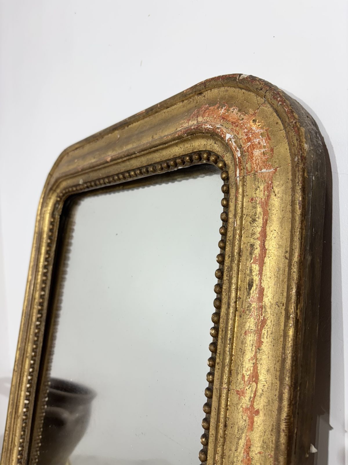 19th Century Antique French Louis Philippe Gilt Mirror photo furniture