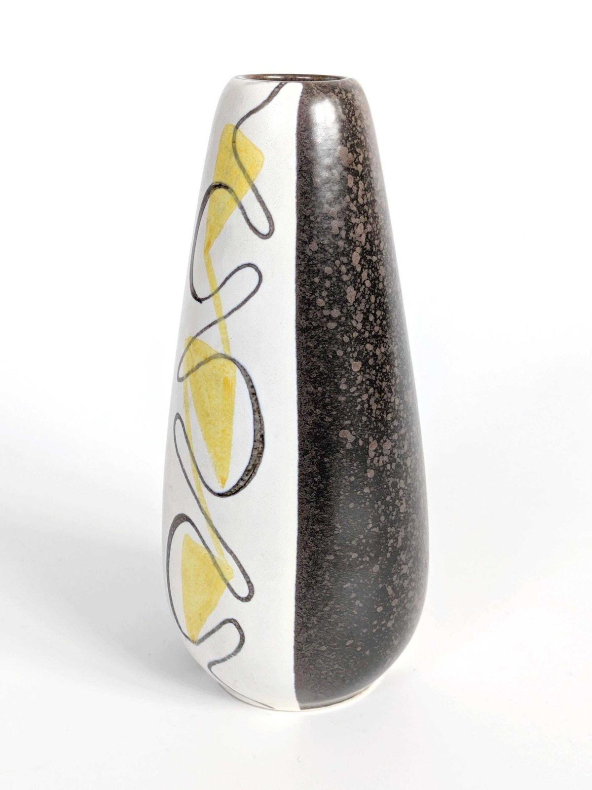 Midcentury West German Pottery Vase By Ursula Fesca For Wächtersbach, Turin Decor, 1950s photo Home Decor
