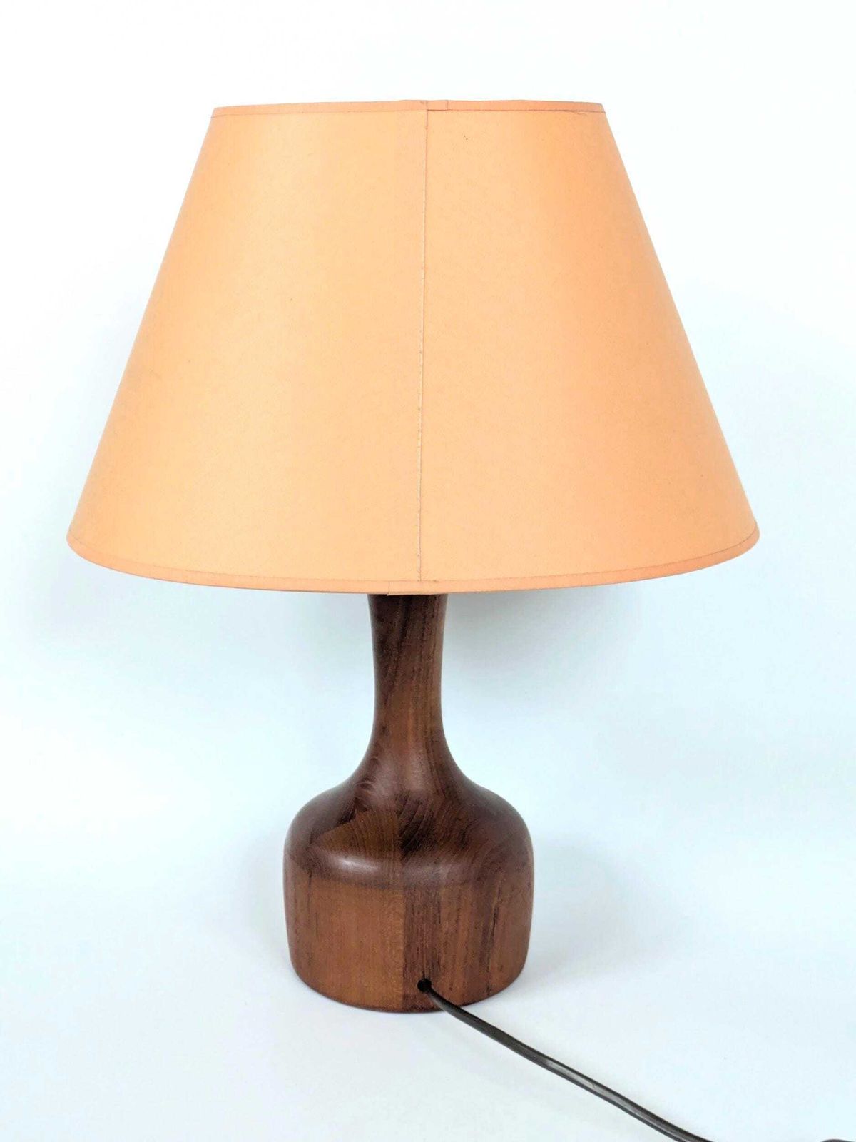 photo vinterior Midcentury Scandinavian Teak Table Lamp By Domus, Denmark, 1960s