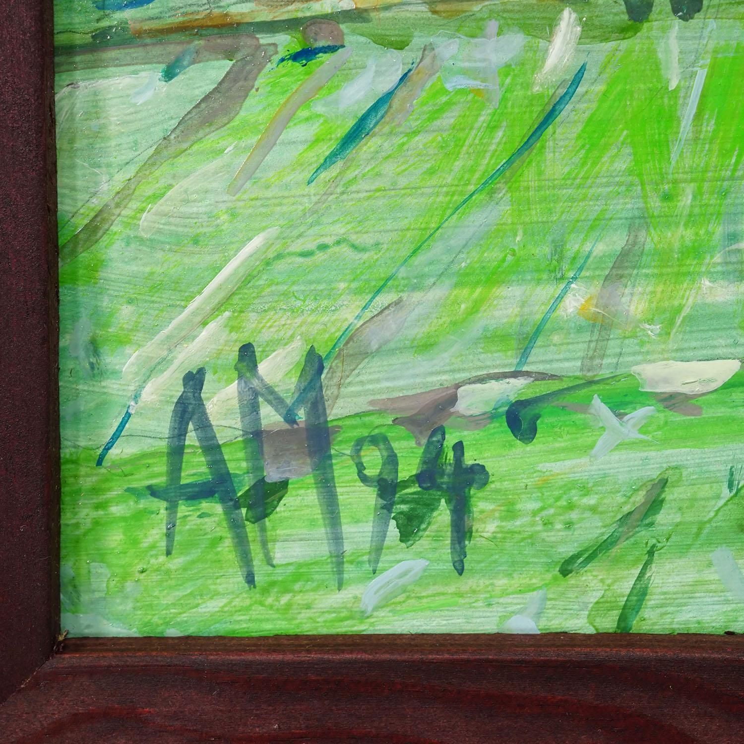 Alexander Michael   Oil Painting Chiemsee Near Hochstaedt, 1994 photo buy