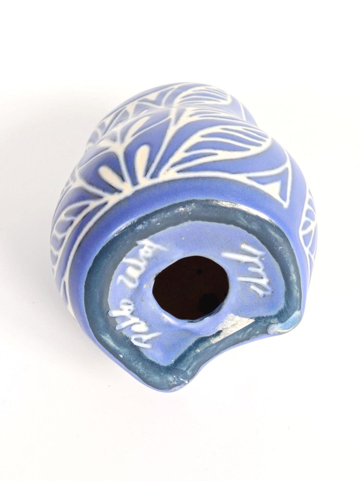 71.0 Midcentury Chilean Ceramic Owl Figurine By Pablo Zabal, 1970s photo