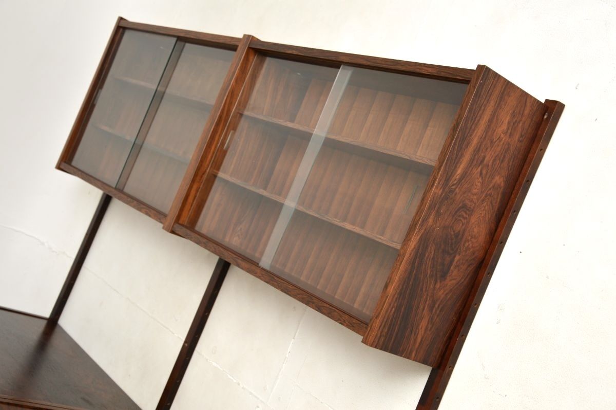 Danish Vintage Rosewood Wall Mounting Cabinet By Preben Sorensen photo buy