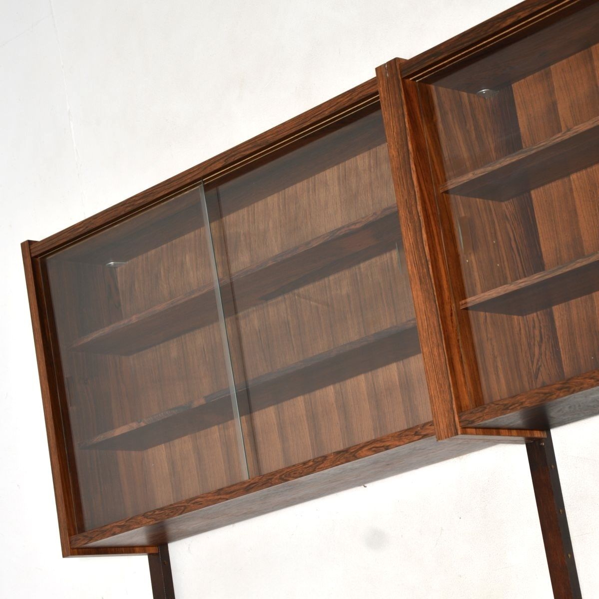 Furniture Danish Vintage Rosewood Wall Mounting Cabinet By Preben Sorensen photo