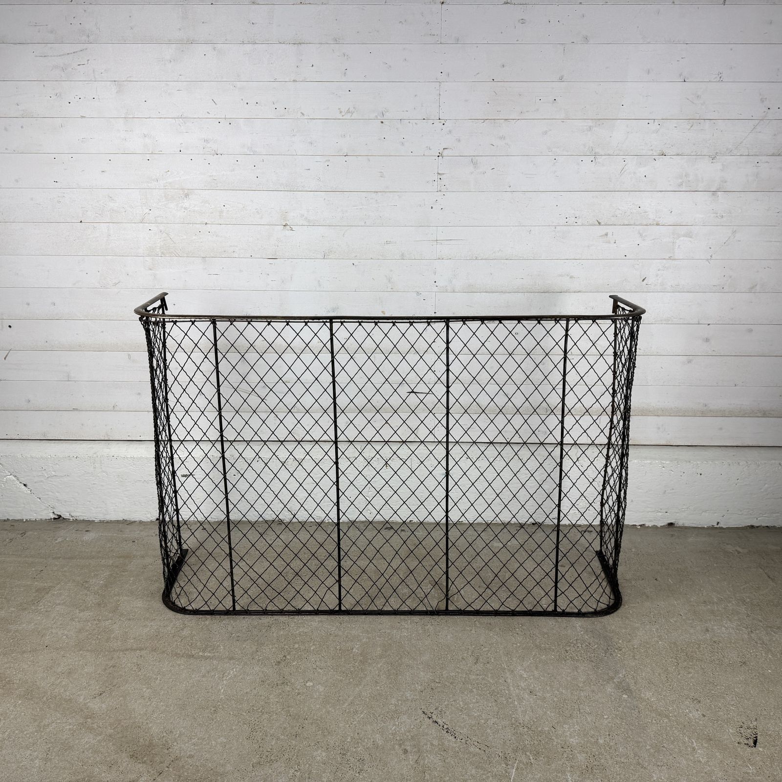 Antique Victorian Iron And Brass Nursery Guard photo furniture