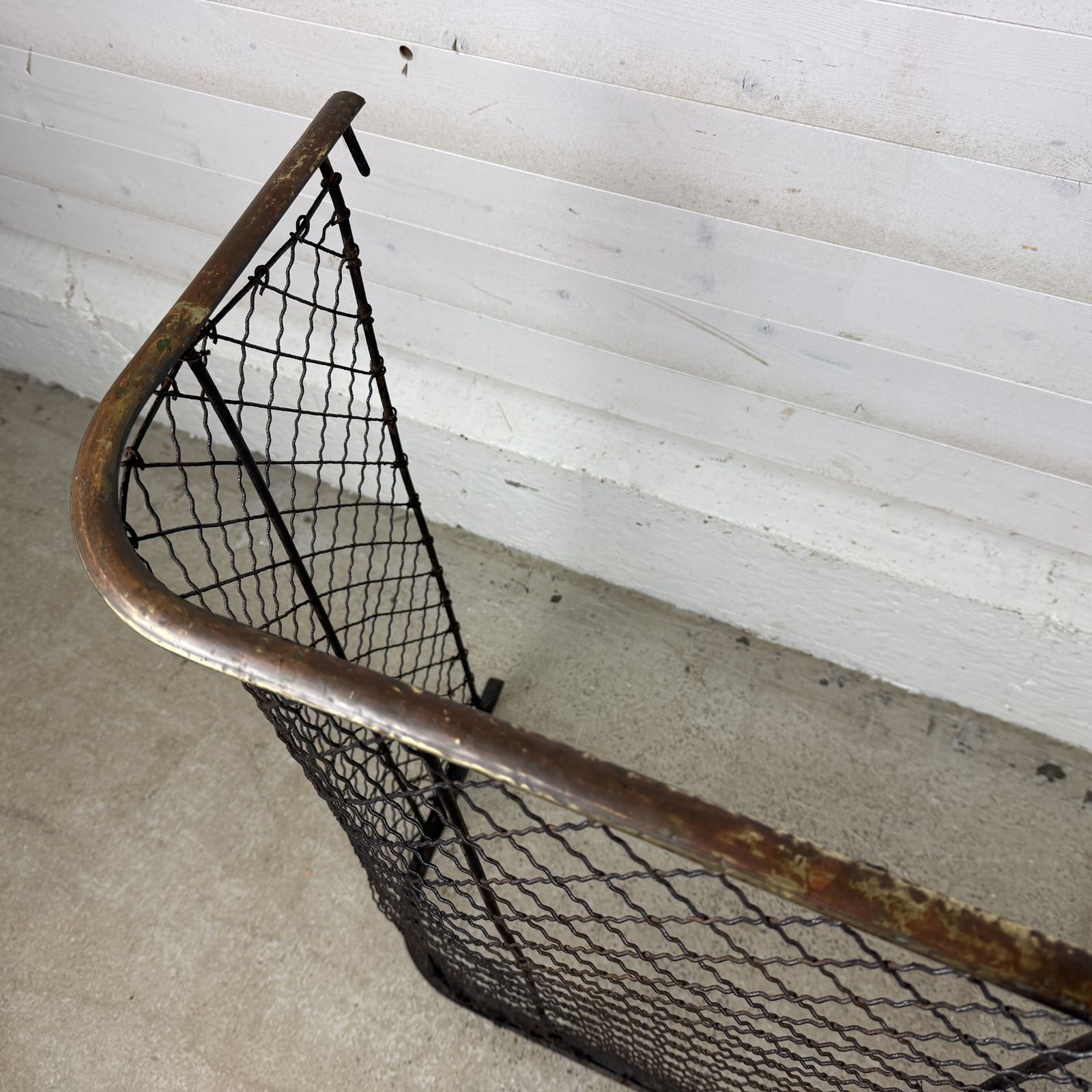 Antique Victorian Iron And Brass Nursery Guard photo Home Fixtures