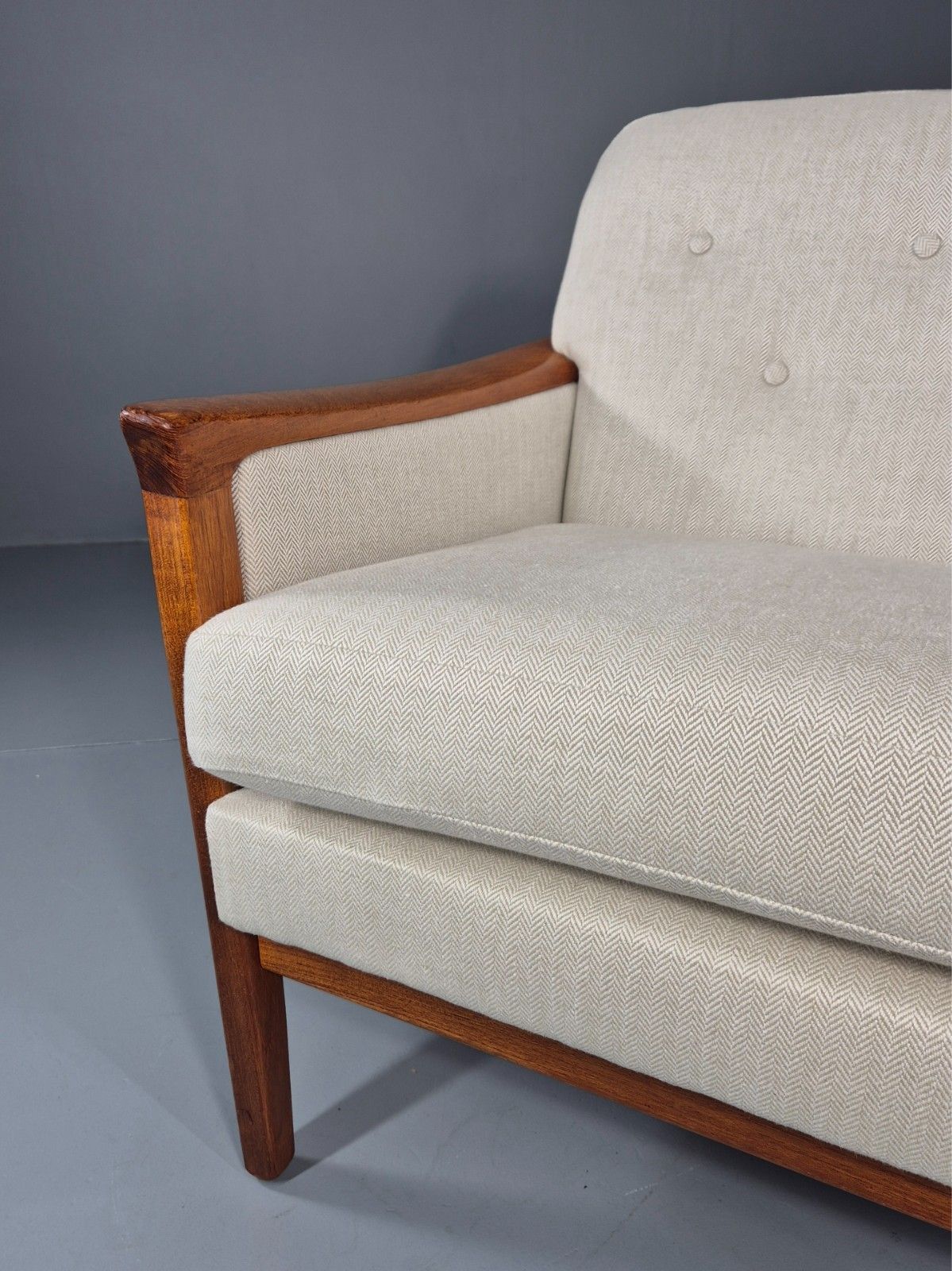Vintage Lounge Chair Teak New Upholstery Mcm Andersson 1960 Sweden Eb11478 Mnor photo 1000.0
