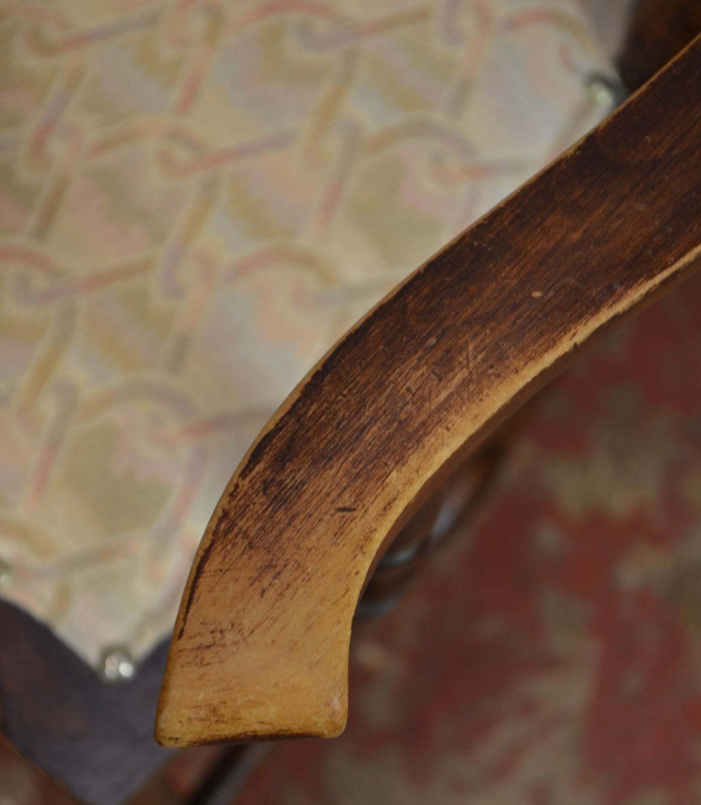 A Mahogany Arts & Crafts Elbow Chair photo vintage