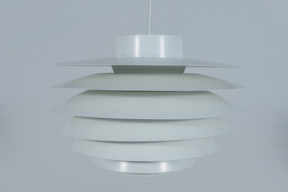 Mid Century Danish Verona Pendant Lamp By Svend Middelboe For Fog & Menup, 1970s