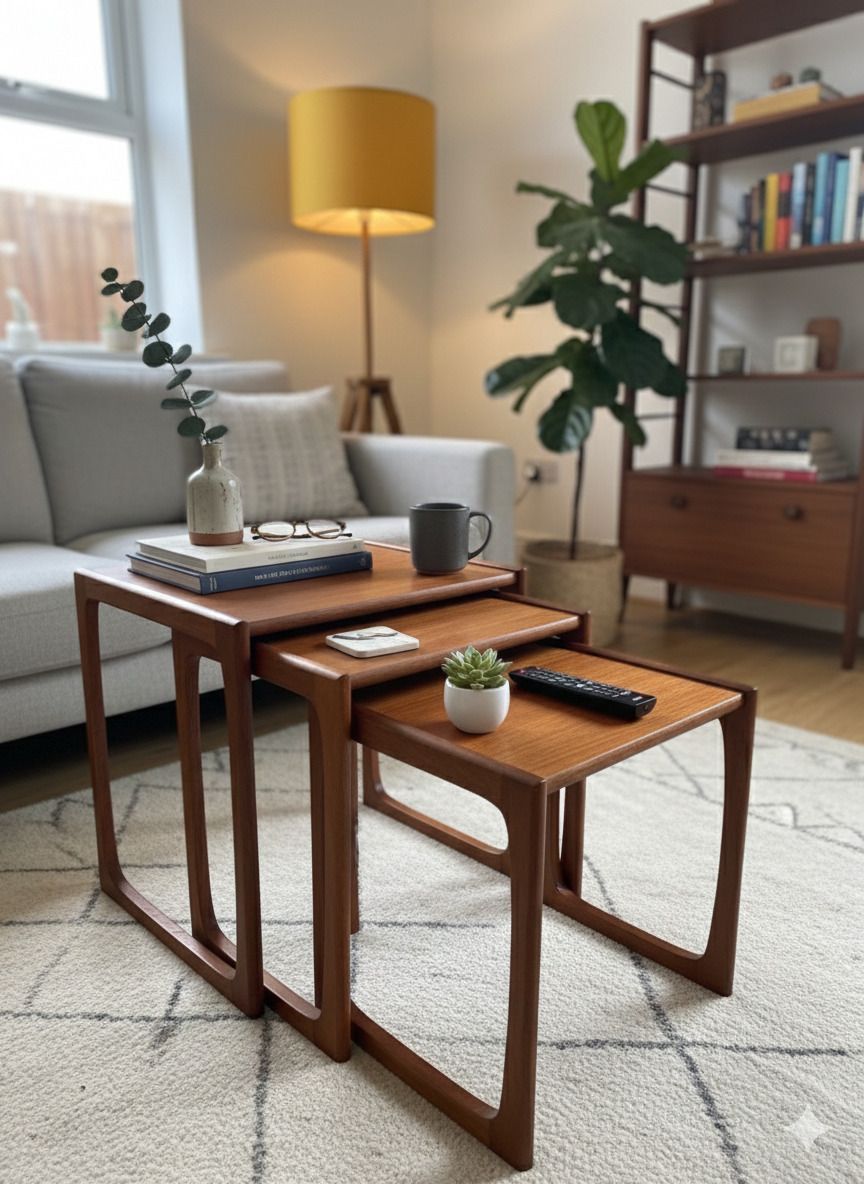 G Plan Quadrille Nest Of Tables