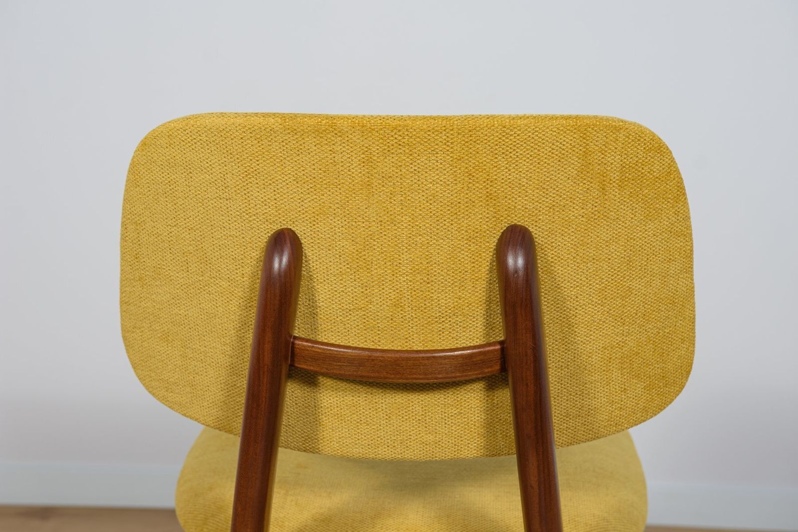 photo vinterior Mid Century Teak Dining Chairs Scissor By Louis Van Teefelen For Wébé, Netherlands, 1950s, Set Of 4