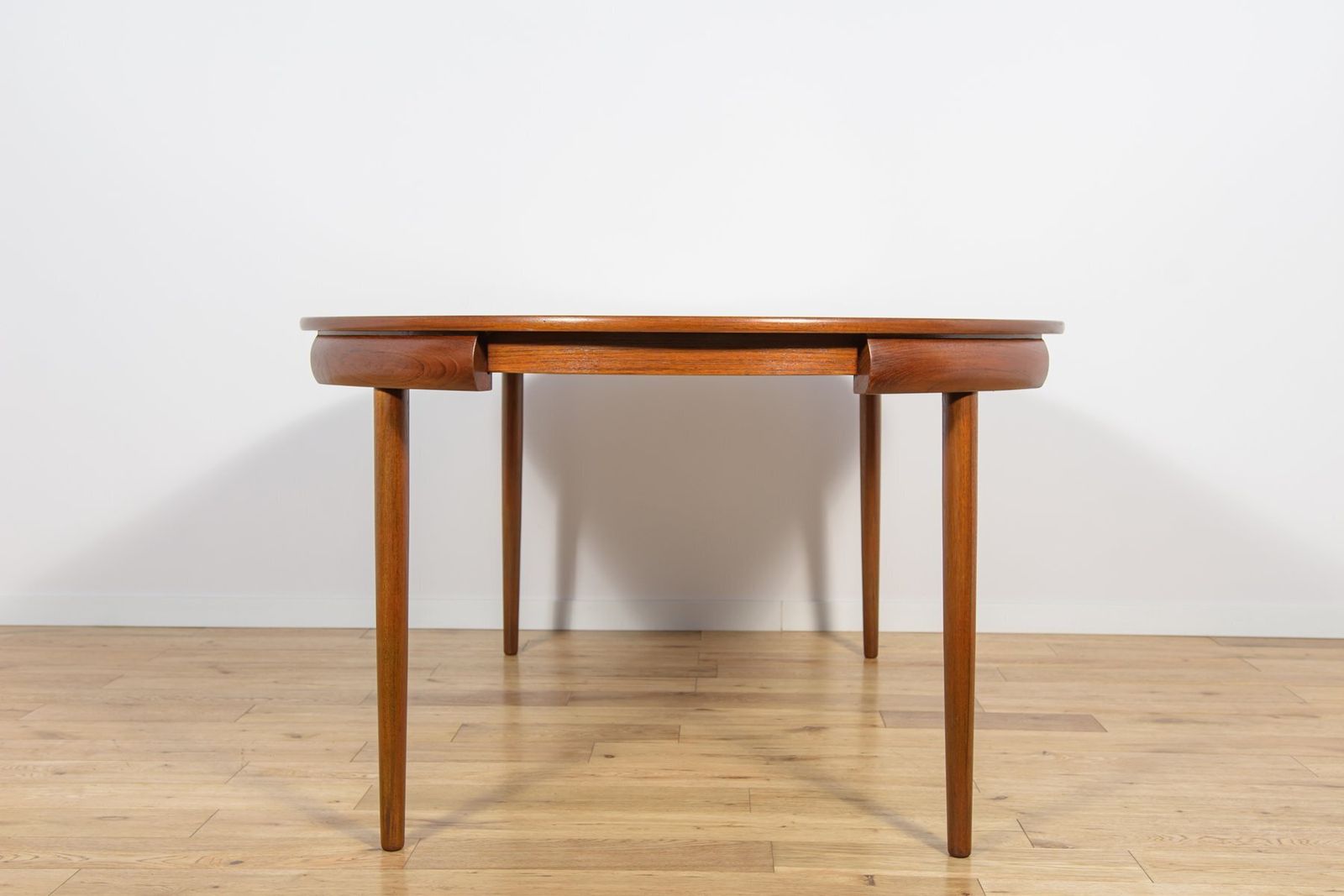 Mid Century Modern Teak Dining Table And Chairs By Hans Olsen For Frem Røjle, Denmark, 1960s, Set Of 5 photo vintage