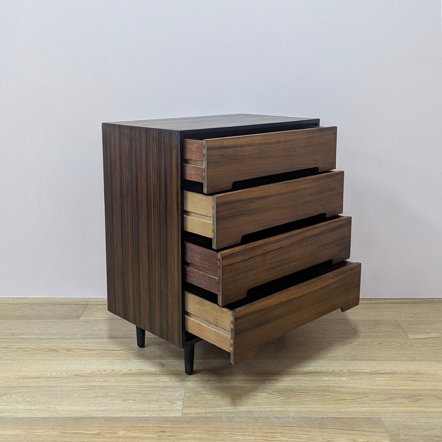 Vintage 1950s C Range Walnut Chest Of Drawers By John & Sylvia Reid For Stag photo 460.0