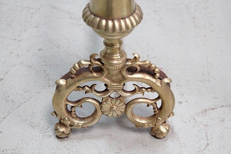Pair Of Andirons Napoleon III, 19th Century photo Home Fixtures