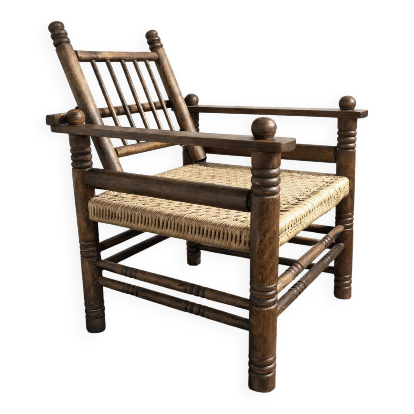 Charles Dudouyt Art Deco Armchair, 1940