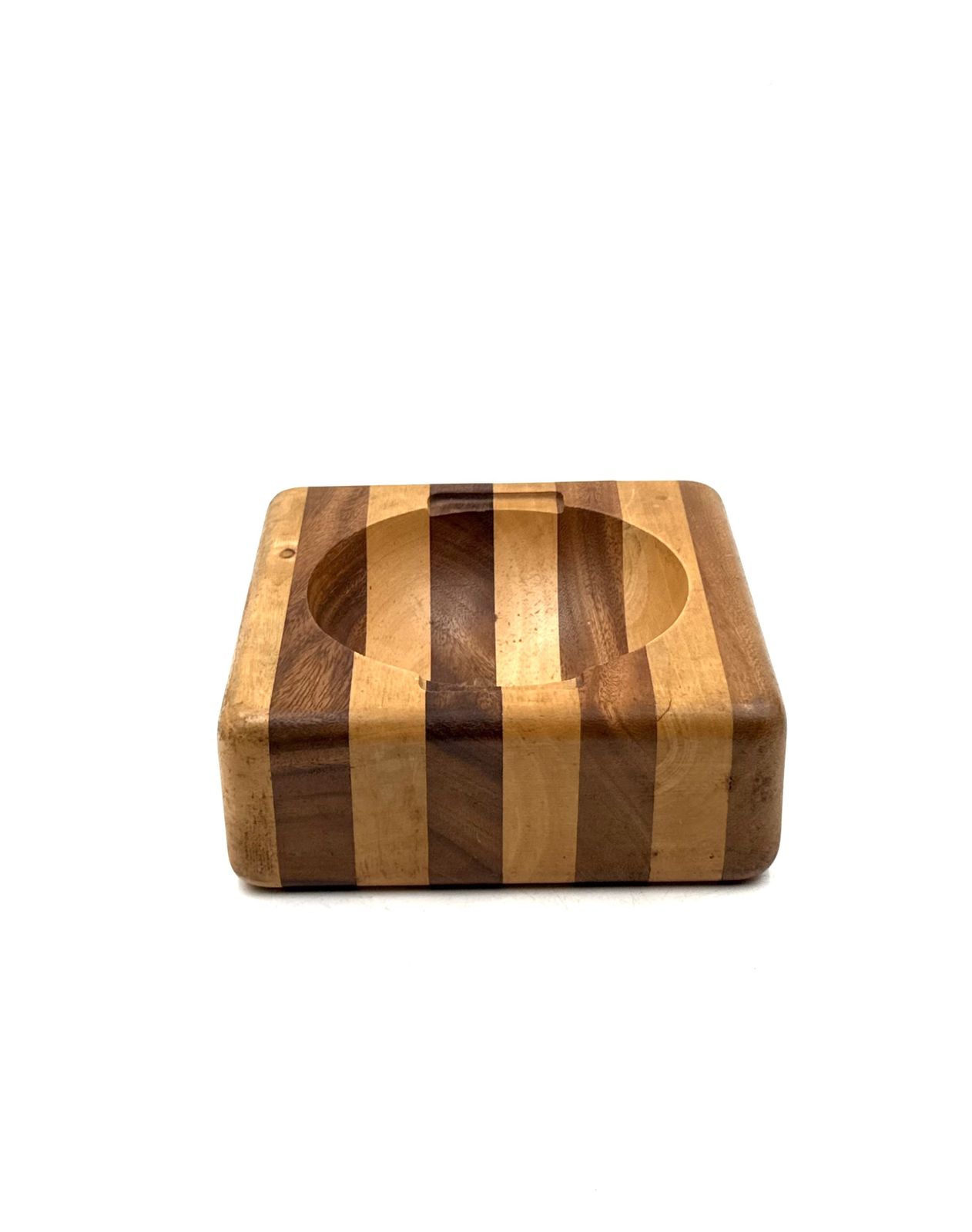 photo for sale Mid Century Wood Vide Poche Bowl, Italy Ca. 1970