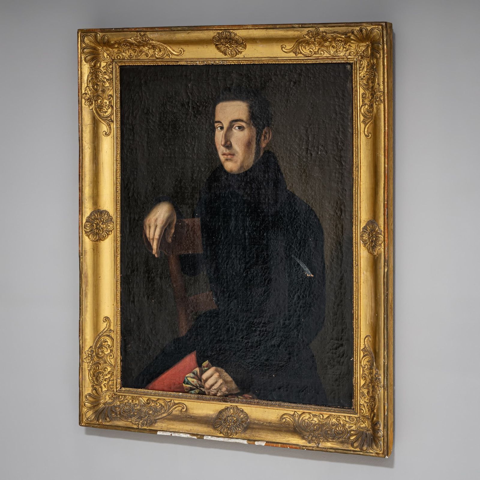 Portret Van Een Jonge Man, Biedermeier Periode, 1e Helft 19e Eeuw photo Kunst