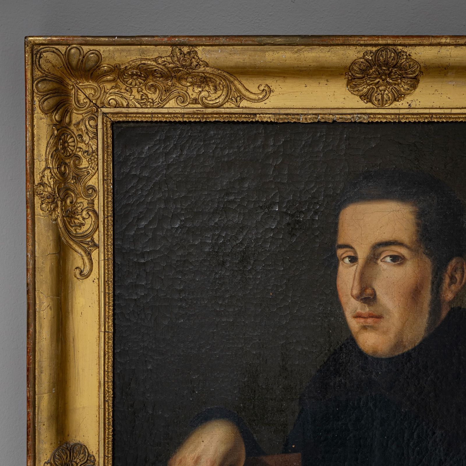 Portret Van Een Jonge Man, Biedermeier Periode, 1e Helft 19e Eeuw photo vintage