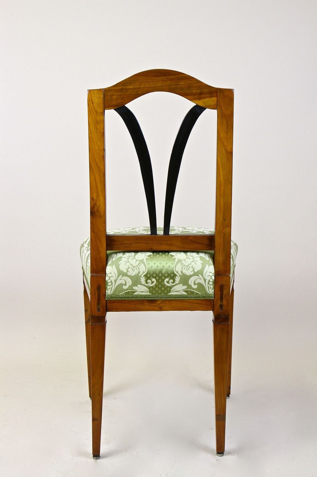 Furniture 18th Century Cherrywood Side Chair   Newly Upholstered, Austria Ca. 1790 photo