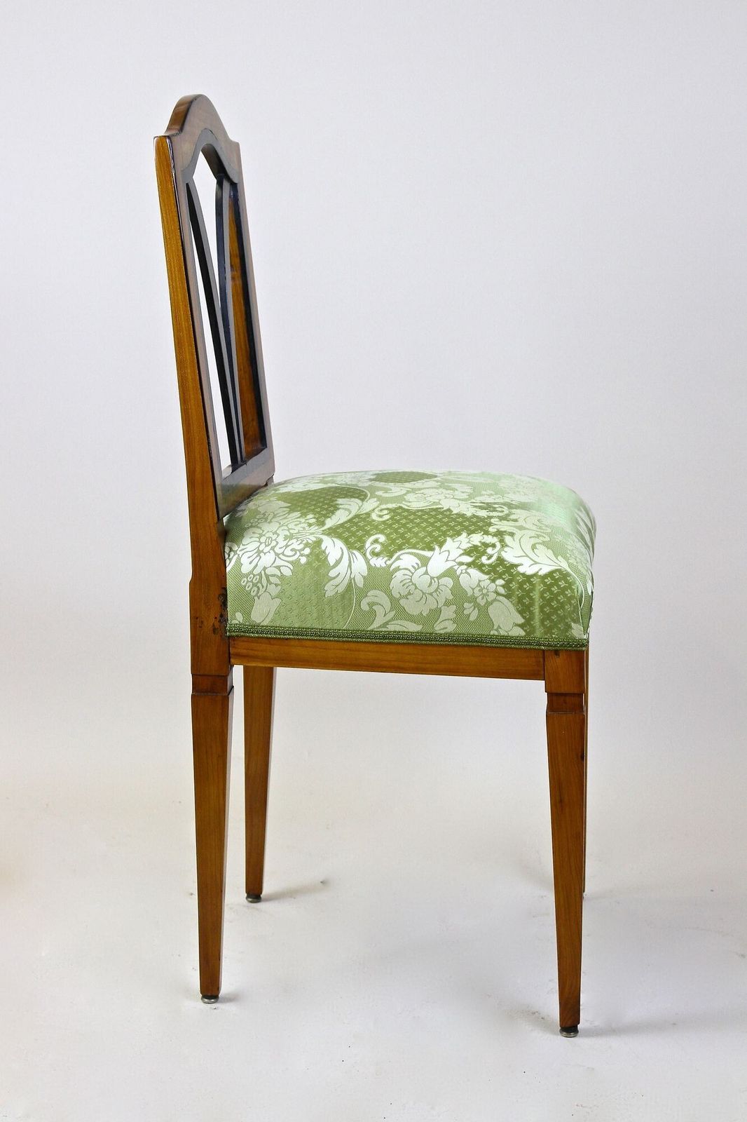 photo buy 18th Century Cherrywood Side Chair   Newly Upholstered, Austria Ca. 1790