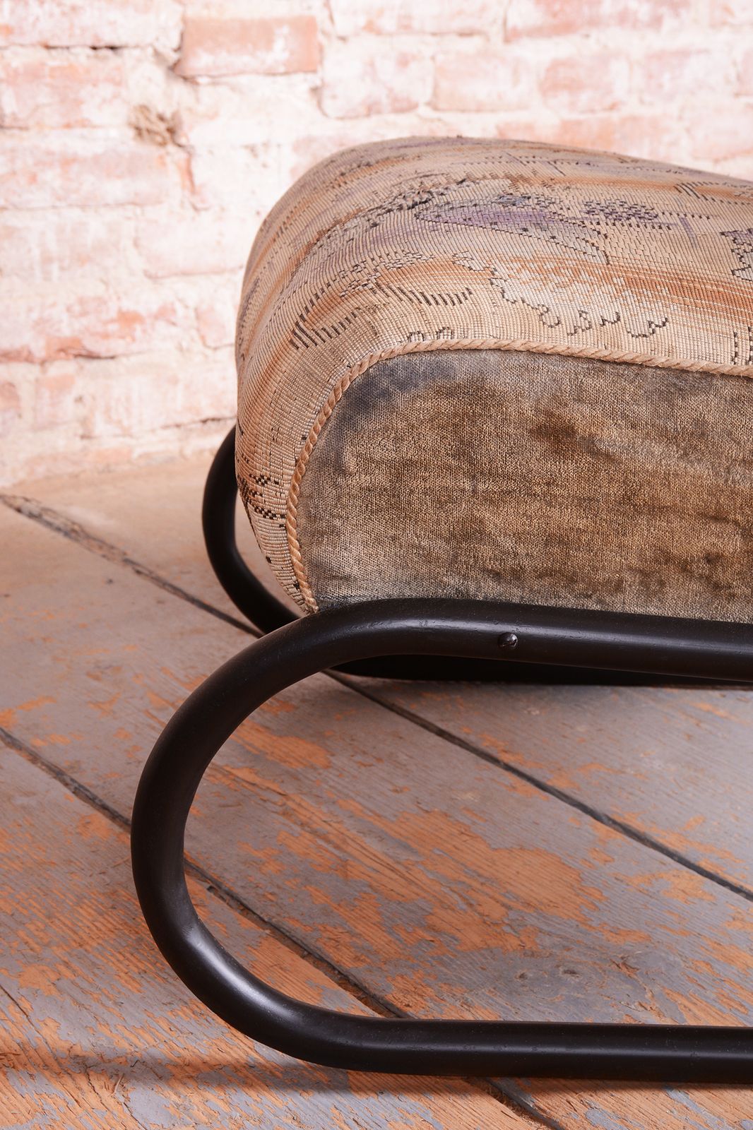 Pair Of Restored Bauhaus Armchairs, Beech, Steel, Polished, Czech, 1930s photo furniture
