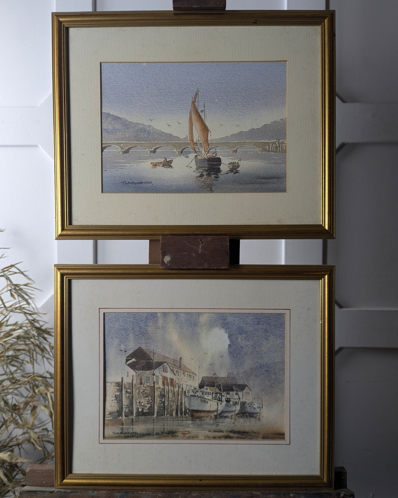 Pair Of Nautical Watercolours – Tom Mccracken