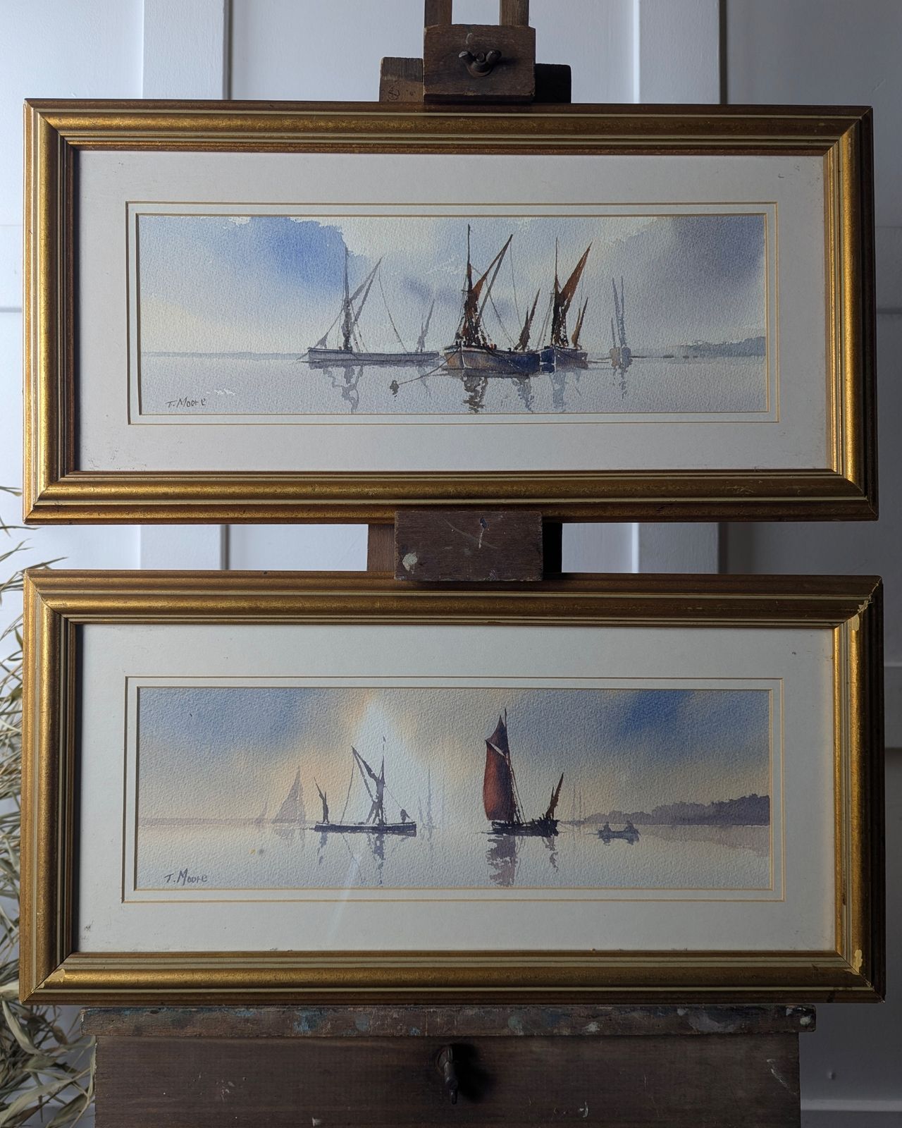 Pair Of Nautical Watercolours – Thomas Moore