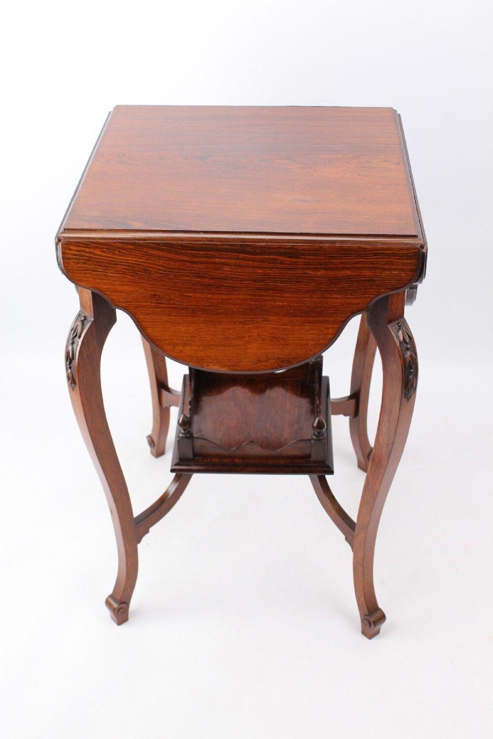 Small Victorian Rosewood Games Table / Lamp Table “Gillow” photo furniture