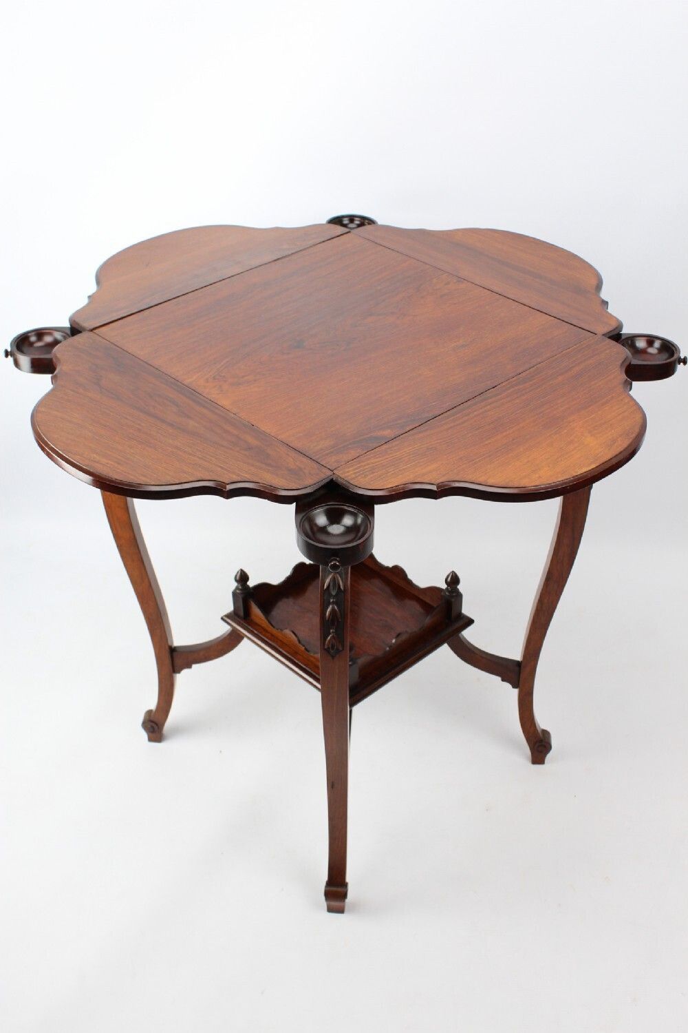 Small Victorian Rosewood Games Table / Lamp Table “Gillow” photo Furniture