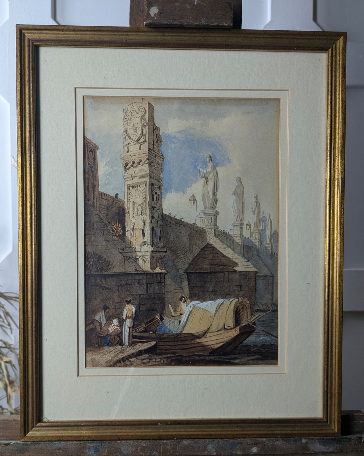 Continental Bridge View – Attributed To S. Prout