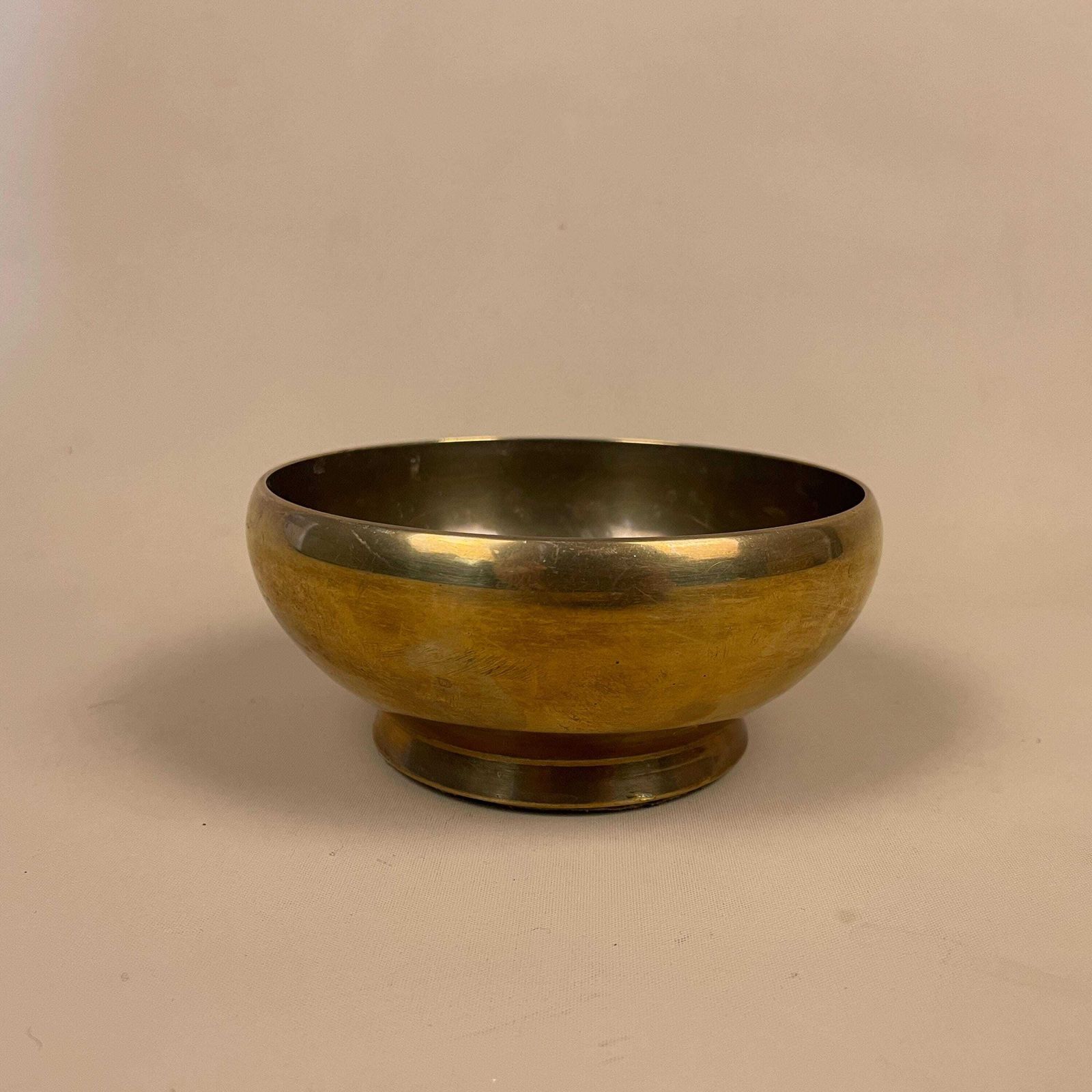 Antique Style Tibetan Singing Bowl Hand Hammered Metal Meditation Bowl Heavy Sound Healing Altar Decor Nepal Himalayan photo furniture