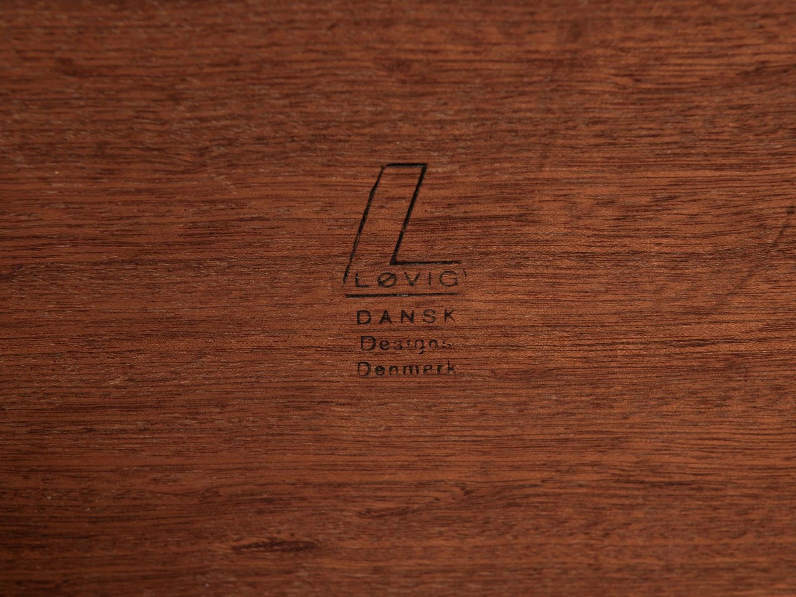 Furniture Midcentury Danish Desk In Teak By Peter Løvig Nielsen   1968 photo
