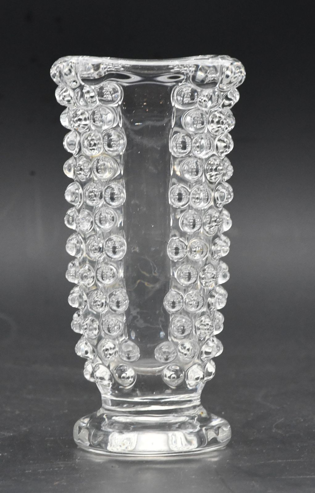 Petite Bugnato Murano Glass Italian Rostrato Vase By Barovier & Toso, 1960s photo furniture