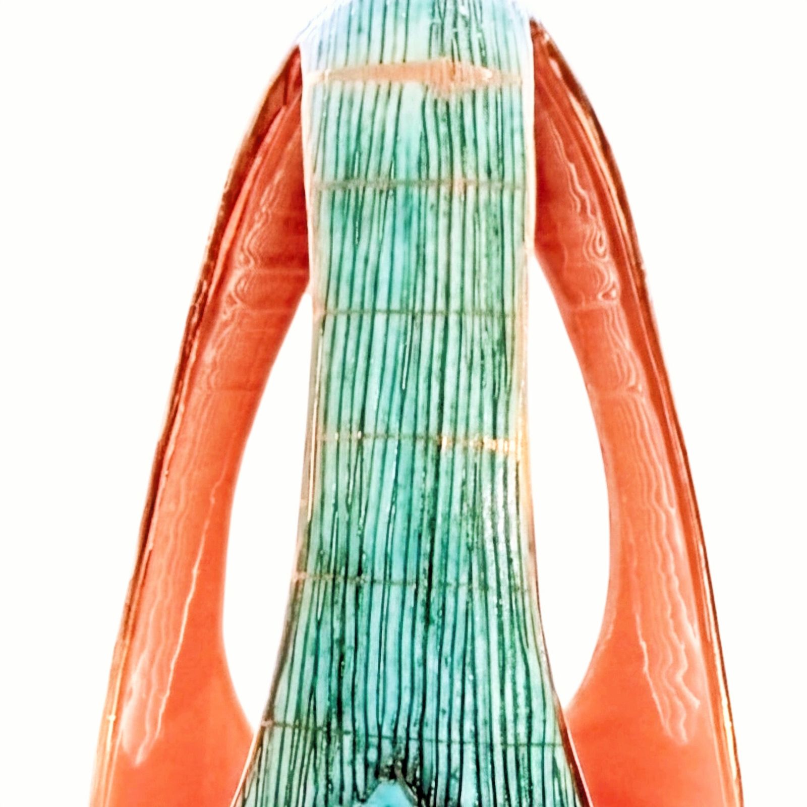 Fratelli Fanciullacci "Mosaic" Sgraffito Handle Vase (Bitossi Era, C. 1960) photo for sale