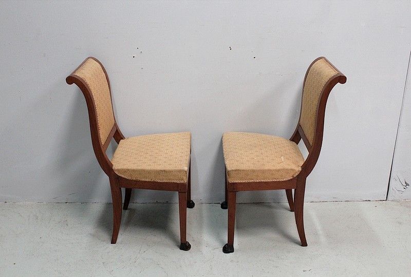 Pair Of Directoire Chairs, 19th Century photo Furniture
