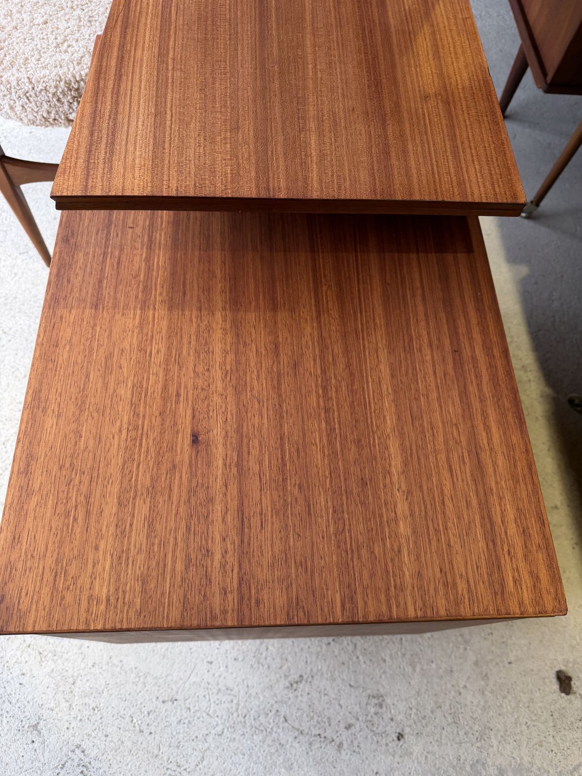 Mid Century Elliots Of Newbury Dressing Table & Stool, Vanity Table photo Furniture